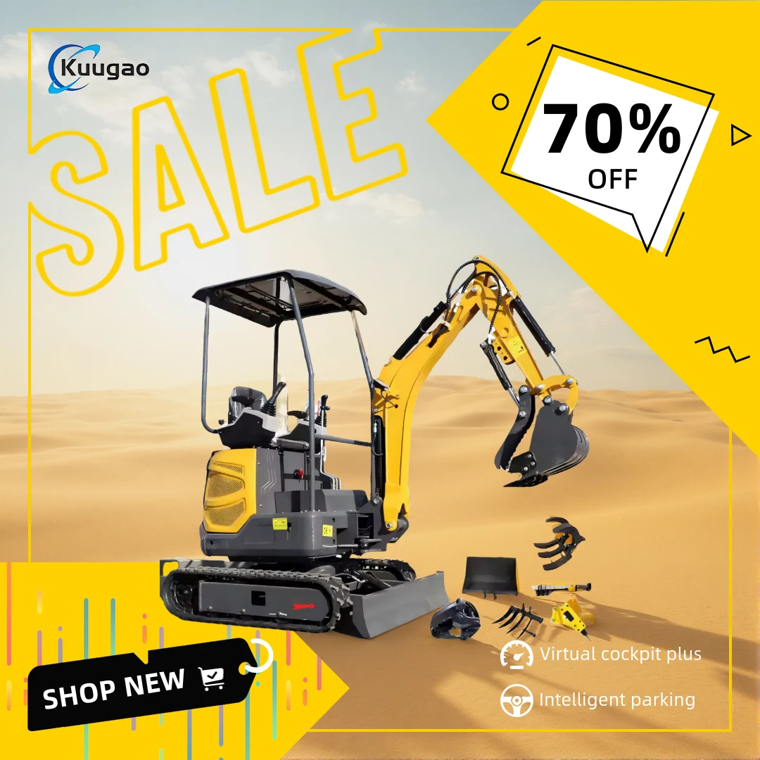Free Shipping Compact Excavator 1.5 Ton 1.8 ton China Mini Excavator Mini bagger Customized Factory Kubota Small excavator Tool
Free Shipping Compact Excavator 1.5 Ton 1.8 ton China Mini Excavator Mini bagger Customized Factory Kubota Small excavator Tool