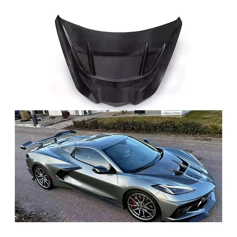 ZR1 Style Carbon Fiber Hood Body Kit for Corvette C8 2020-2025
ZR1 Style Carbon Fiber Hood Body Kit for Corvette C8 2020-2025