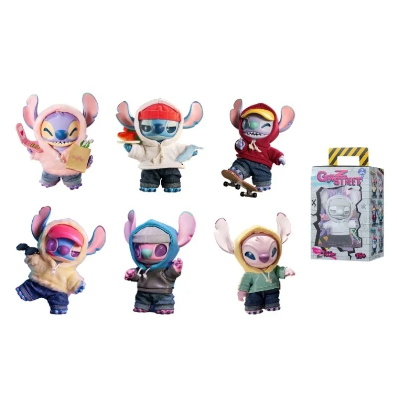 New Genuine Disney Stitch Gen Z Street Series Blind Box Cute Fashion Stitch Dolls Pendants Cool Trendy Mystery Box Stitch Toys
New Genuine Disney Stitch Gen Z Street Series Blind Box Cute Fashion Stitch Dolls Pendants Cool Trendy Mystery Box Stitch Toys