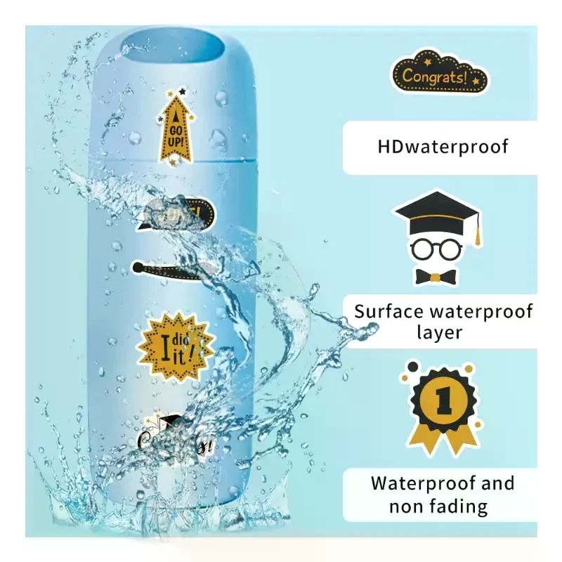 2026 Graduation Cartoon Graffiti Stickers for DIY Bottle Creative Toy as Personalized Graduation Gift
2026 Graduation Cartoon Graffiti Stickers for DIY Bottle Creative Toy as Personalized Graduation Gift