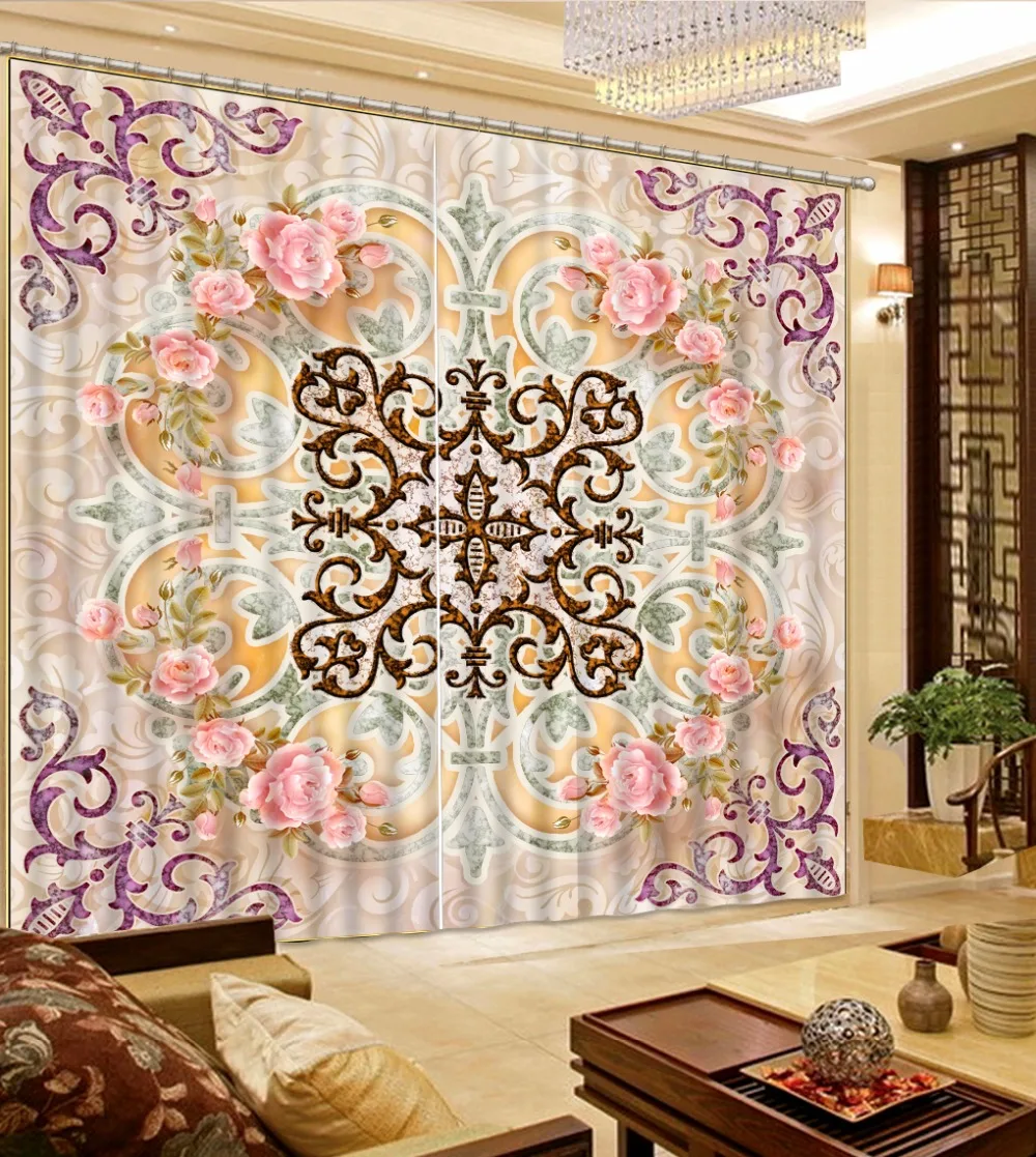 Luxury 3D Blackout Window Curtains Fashion Beautiful European Style Blackout Shade Window Curtains
Luxury 3D Blackout Window Curtains Fashion Beautiful European Style Blackout Shade Window Curtains