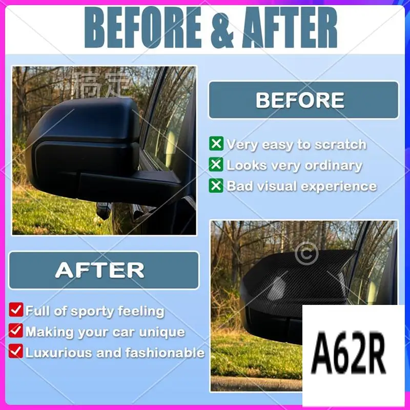 R2-Rear View Side Mirror Cover Side Mirror Cap Trim For Ford Bronco 2021-2024 Accessories
R2-Rear View Side Mirror Cover Side Mirror Cap Trim For Ford Bronco 2021-2024 Accessories
