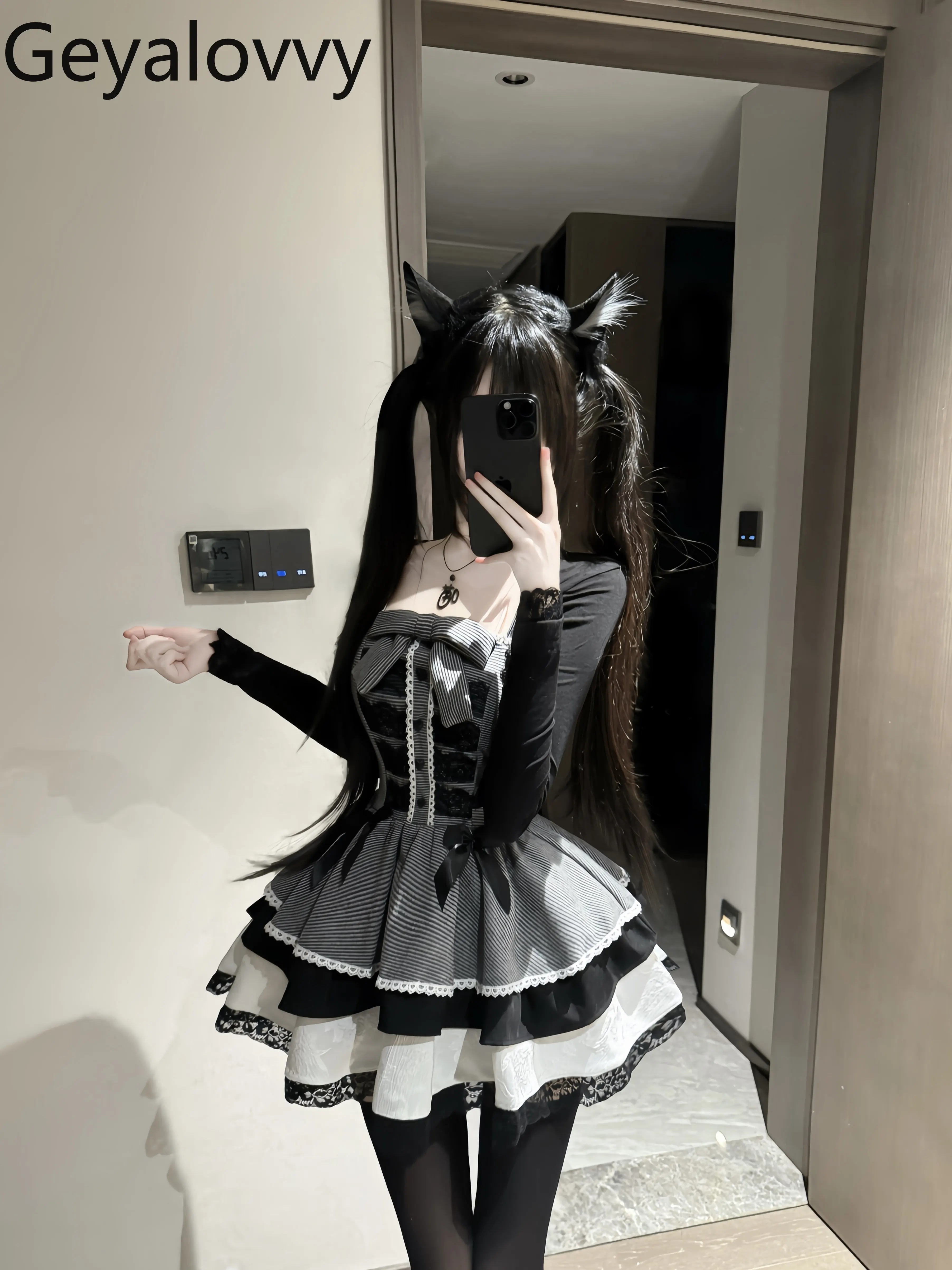 Spring Autumn Elegant 2 Piece Sets Womens Outfits Original Lolita Dresses Fashion 2026 New Long Sleeve Coat and Dress Set
Spring Autumn Elegant 2 Piece Sets Womens Outfits Original Lolita Dresses Fashion 2026 New Long Sleeve Coat and Dress Set