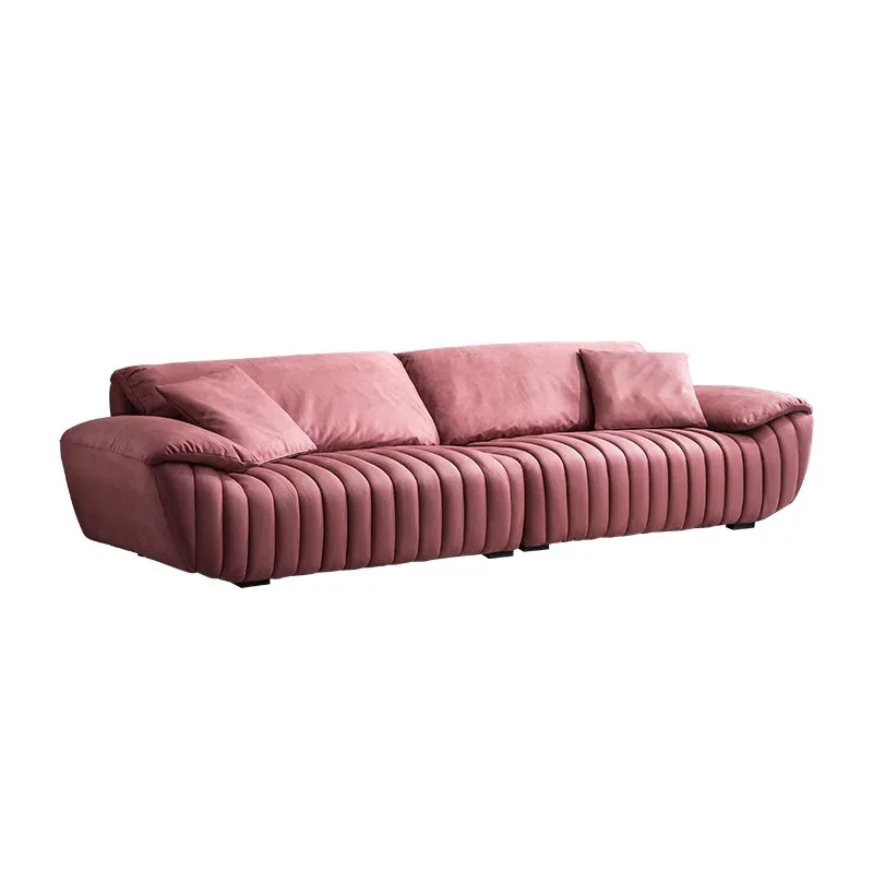Italian minimalist Internet celebrity banana boat sofa model room living room hotel furniture beauty salon sofa
Italian minimalist Internet celebrity banana boat sofa model room living room hotel furniture beauty salon sofa