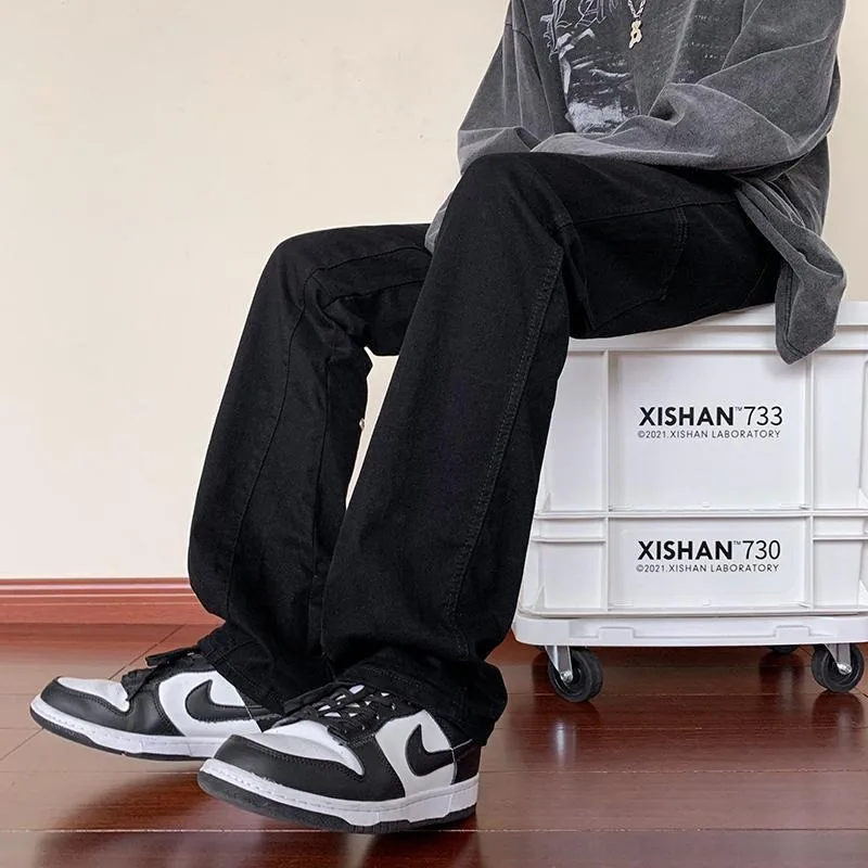 Свободные мужские джинсы с прямыми штанинами, повседневные, удобные, большие размеры 300, американский функциональный дизайн, износостойкие, всесезонные
Свободные мужские джинсы с прямыми штанинами, повседневные, удобные, большие размеры 300, американский функциональный дизайн, износостойкие, всесезонные