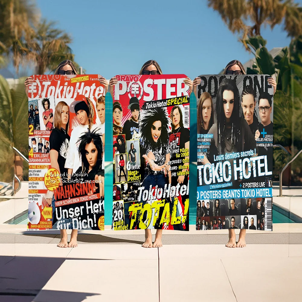 Tom Kaulitz Tokio Hotel Beach Towel Colorful Bath Towels For Girl Microfiber Quick Dry Custom Sand Free Beach Yoga Spa Gym Pool
Tom Kaulitz Tokio Hotel Beach Towel Colorful Bath Towels For Girl Microfiber Quick Dry Custom Sand Free Beach Yoga Spa Gym Pool