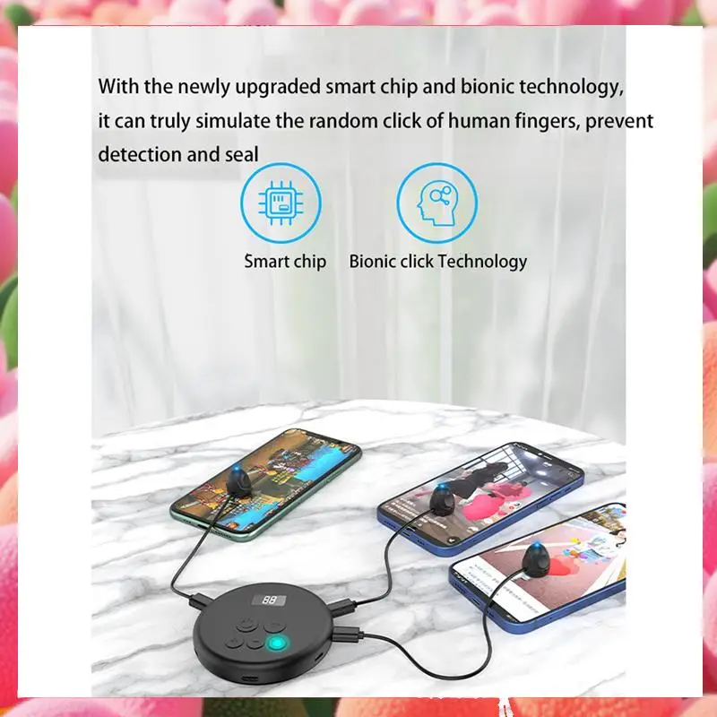 2X Mobile Phone Screen Auto-Clicker Mute Connection Device Physical Simulation Finger Click Device Screen Auto Clicker-F-ABJU
2X Mobile Phone Screen Auto-Clicker Mute Connection Device Physical Simulation Finger Click Device Screen Auto Clicker-F-ABJU