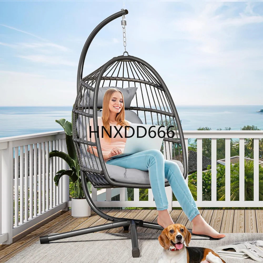 Hanging Egg Swing Chair with Stand Egg Chair Wicker Indoor Outdoor Hammock Egg Chairs
Hanging Egg Swing Chair with Stand Egg Chair Wicker Indoor Outdoor Hammock Egg Chairs