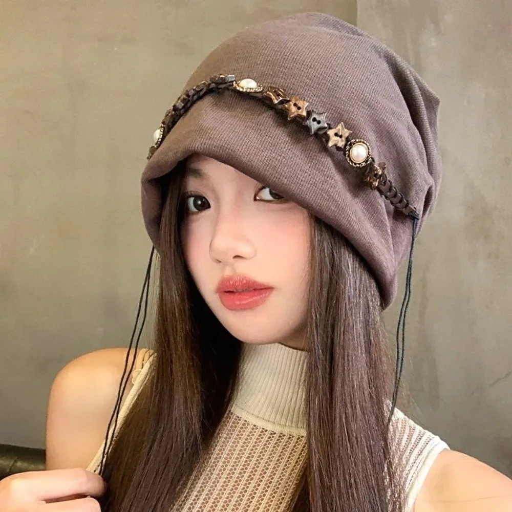 Retro Vintage Y2k Baggy Cap Ethnic Style Boho Beanies Cap Versatile Star Fringed Pullover Hats Women
Retro Vintage Y2k Baggy Cap Ethnic Style Boho Beanies Cap Versatile Star Fringed Pullover Hats Women