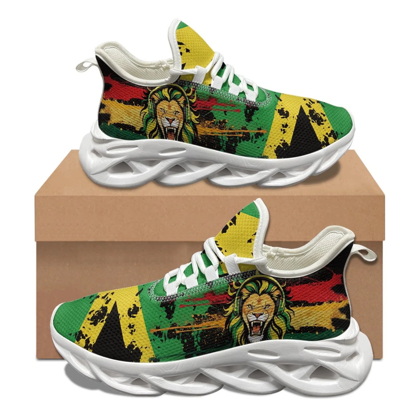 XIXIRIMIDO Blade Running Shoes Women's Lightweight Sneakers Men's Sports Commuter Shoes Comfortable Breathable Soft Jamaica Flag
XIXIRIMIDO Blade Running Shoes Women's Lightweight Sneakers Men's Sports Commuter Shoes Comfortable Breathable Soft Jamaica Flag