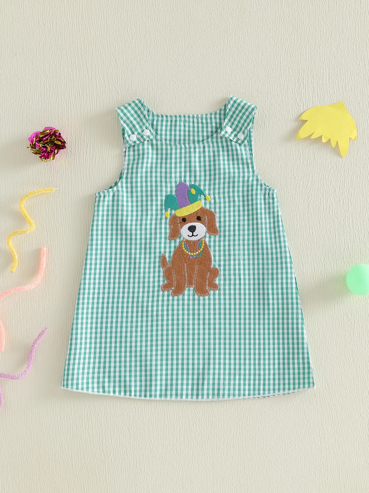 Infant Toddler Girl Easter Dress Floral Bunny Embroidered Sleeveless Tank Dresses Casual Spring Summer Outfits for Kids
Infant Toddler Girl Easter Dress Floral Bunny Embroidered Sleeveless Tank Dresses Casual Spring Summer Outfits for Kids