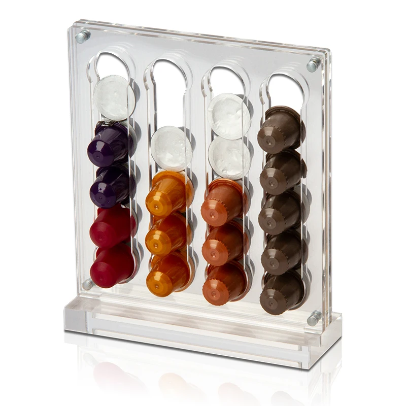 Innovative Acrylic Capsule Coffee Rack - Coffee Bean Pod Storage for Home Kitchens Nespresso Capsule Holder
Innovative Acrylic Capsule Coffee Rack - Coffee Bean Pod Storage for Home Kitchens Nespresso Capsule Holder