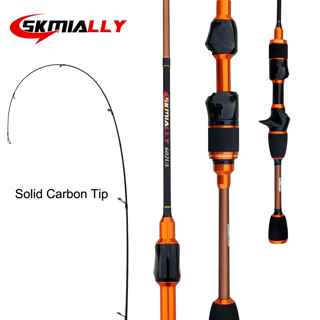 New MASCOTTE 1.68m 1.8m Solid Tip UL Spinning / Casting Light Carbon Trout Fishing Rod
New MASCOTTE 1.68m 1.8m Solid Tip UL Spinning / Casting Light Carbon Trout Fishing Rod