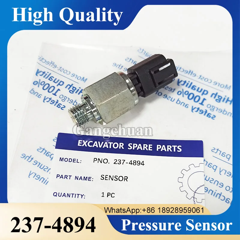 High Quality 237-4894 Oil Pressure Sensor 237-4894 For Caterpillar Loader 422E 428E 430E 432E 434E 442E 444E 416F 420F
High Quality 237-4894 Oil Pressure Sensor 237-4894 For Caterpillar Loader 422E 428E 430E 432E 434E 442E 444E 416F 420F