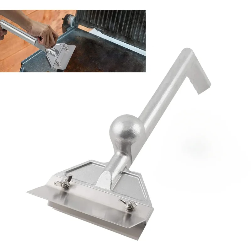 Grill Griddle Scraper, Heavy Duty Aluminum Commercial Griddle Scraper , Flat Top Barbecue Grill Cleaning Tool for Outdoor Grill
Grill Griddle Scraper, Heavy Duty Aluminum Commercial Griddle Scraper , Flat Top Barbecue Grill Cleaning Tool for Outdoor Grill