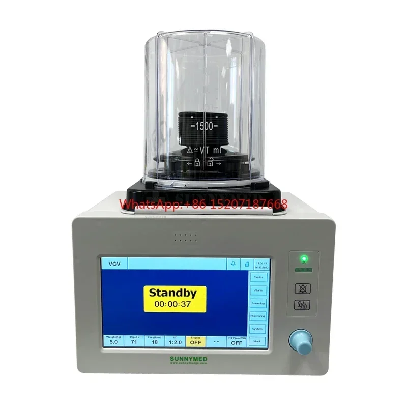 SY-W006-3_W Surgical Instruments Veterinary Anesthesia Ventilator Turbine Driven Breathing Machine
SY-W006-3_W Surgical Instruments Veterinary Anesthesia Ventilator Turbine Driven Breathing Machine