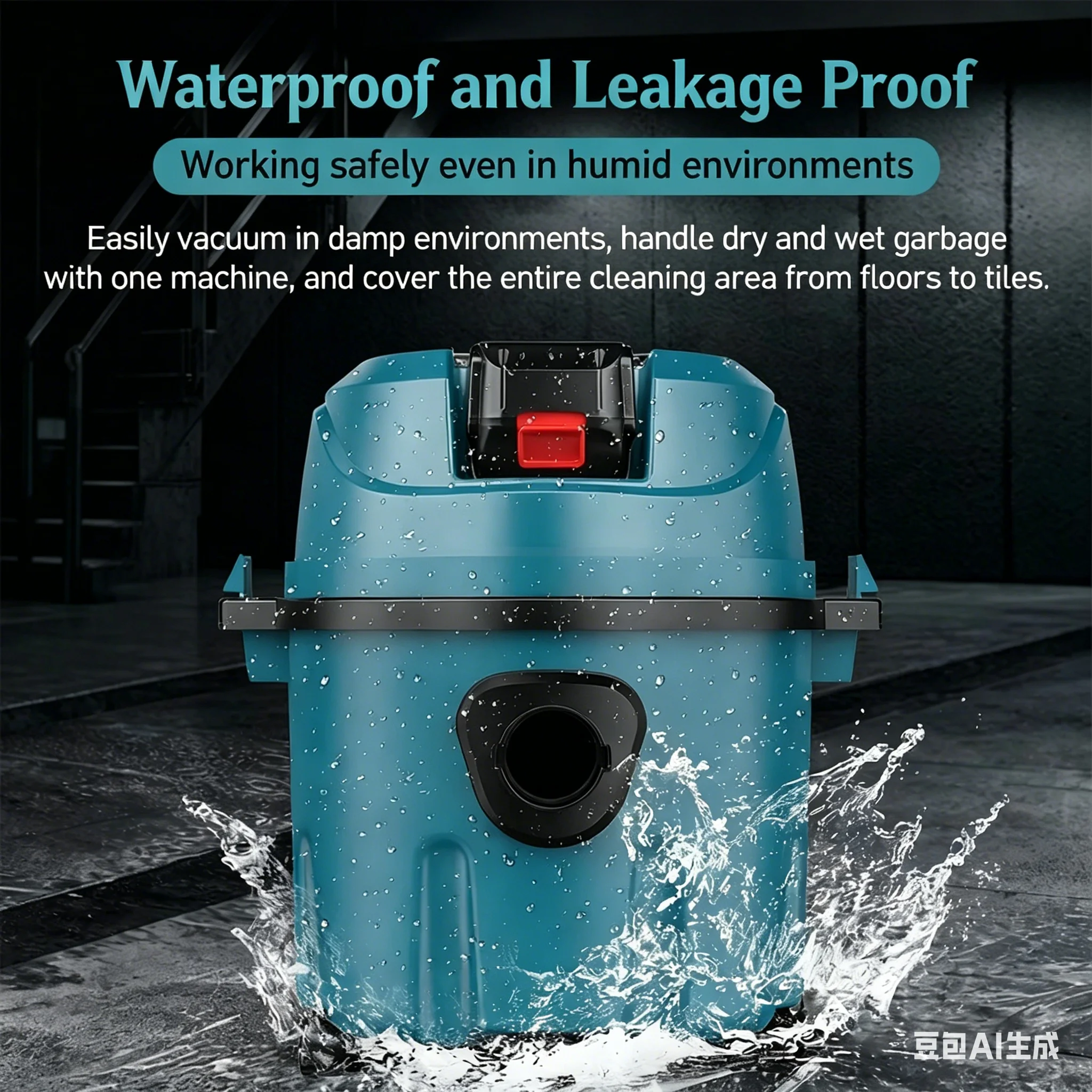 1200W Industrial Wet Dry Vacuum Cleaner Rechargeable Cordless Shop Vacuum with 15L Tank for Job Site Cleaning Warehouse Car Wash
1200W Industrial Wet Dry Vacuum Cleaner Rechargeable Cordless Shop Vacuum with 15L Tank for Job Site Cleaning Warehouse Car Wash