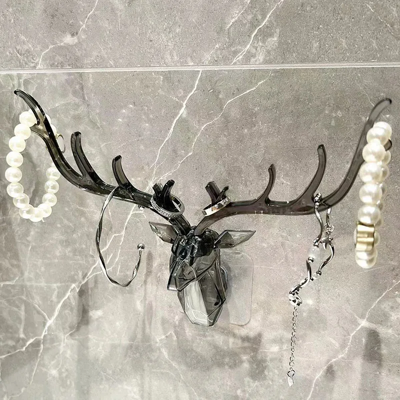 Vintage Deer Head Antlers Jewelry Hooks Home Decoration Antlers Key Holder Hooks Self Adhesive Pet Necklace Wall Hanger Hooks
Vintage Deer Head Antlers Jewelry Hooks Home Decoration Antlers Key Holder Hooks Self Adhesive Pet Necklace Wall Hanger Hooks