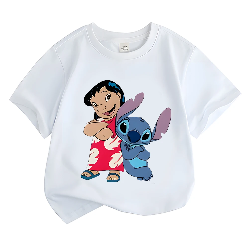 Stitch Children T-Shirt Kawaii Anime Cartoons Children Short Sleeve Casual Clothes Tee Shirt Kids Girls Boys Fashion Y2K Tops
Stitch Children T-Shirt Kawaii Anime Cartoons Children Short Sleeve Casual Clothes Tee Shirt Kids Girls Boys Fashion Y2K Tops