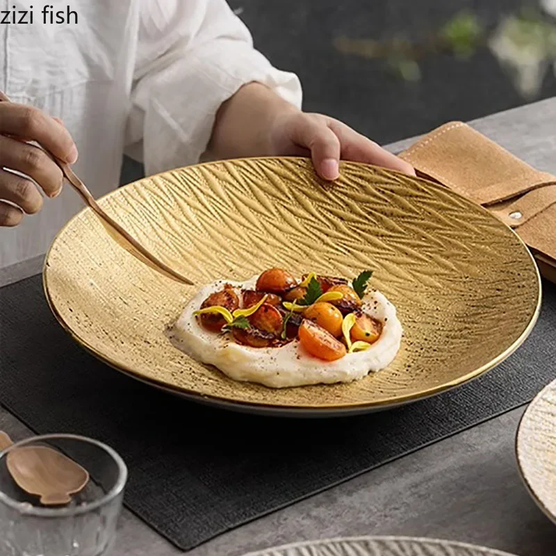 Creative Ceramic Deep Plate Restaurant Soup Plate Salad Plate Dessert Plates Snack Plates Service Plates Hotel Tableware
Creative Ceramic Deep Plate Restaurant Soup Plate Salad Plate Dessert Plates Snack Plates Service Plates Hotel Tableware
