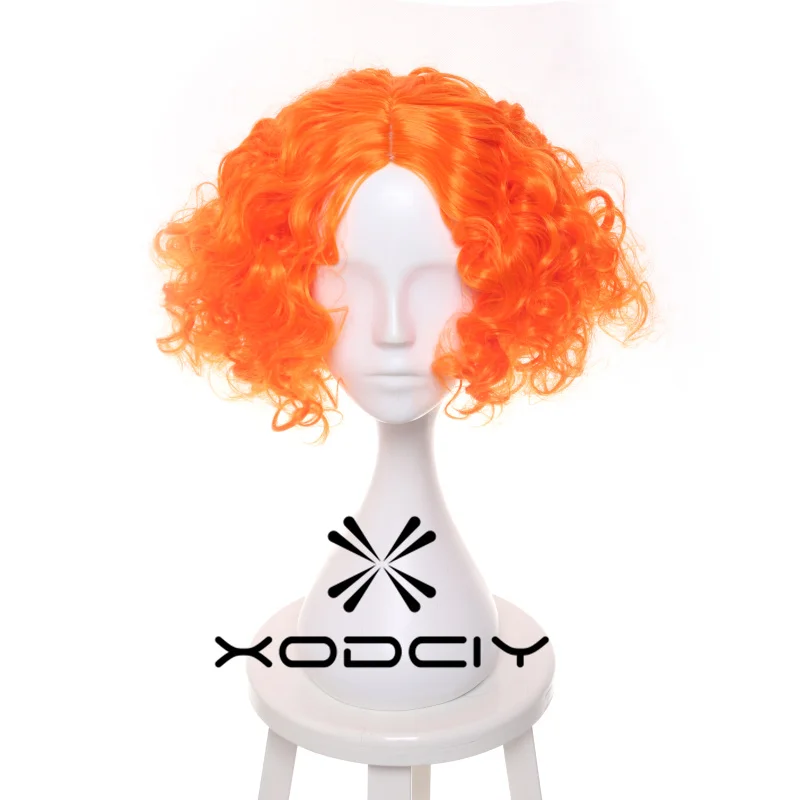 Mad Hatter Cosplay Wig Alice's Adventures in Wonderland Curly Short Orange Heat Resistant Synthetic Hair Wigs + Wig Cap
Mad Hatter Cosplay Wig Alice's Adventures in Wonderland Curly Short Orange Heat Resistant Synthetic Hair Wigs + Wig Cap