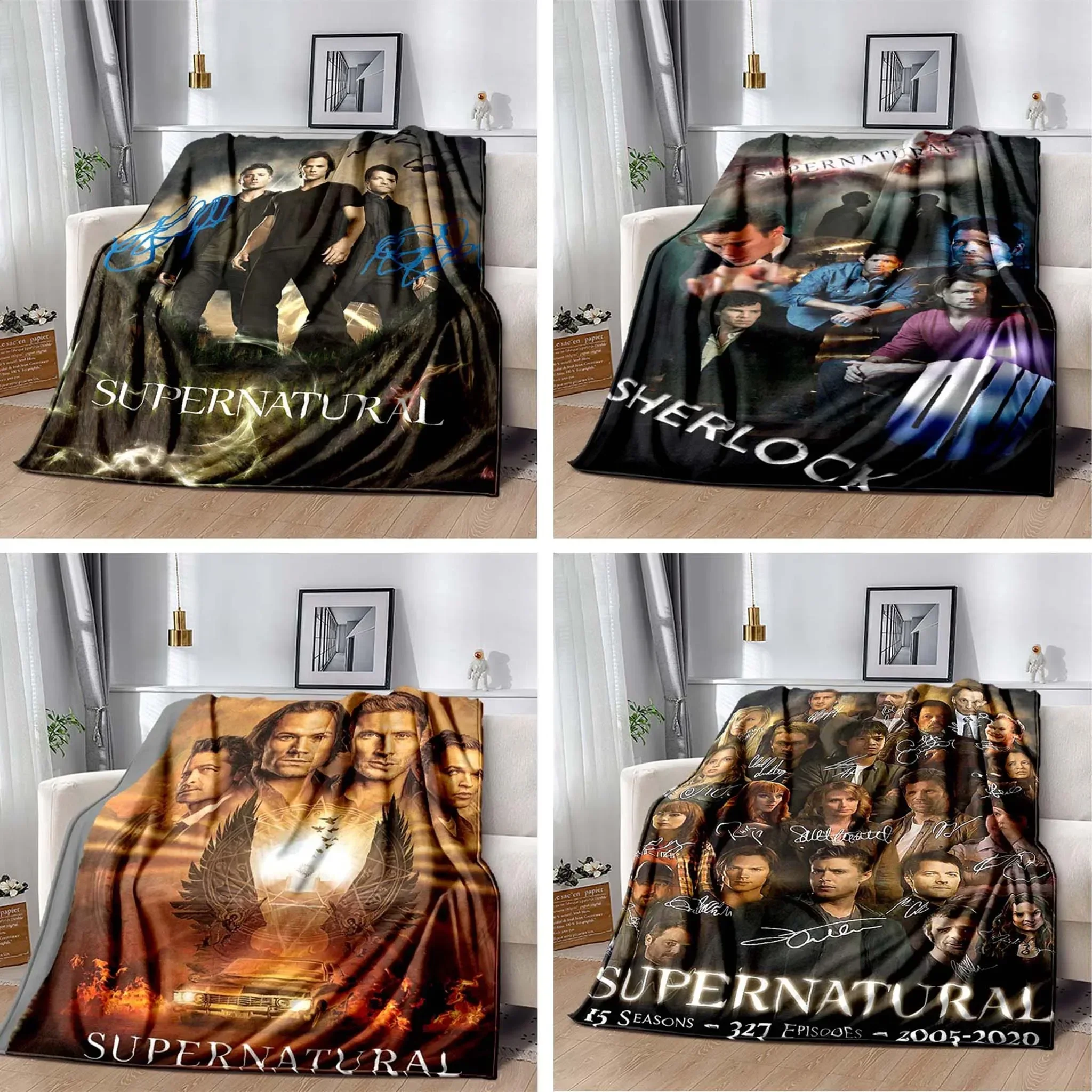 Multi-size Supernatural 3D Printing Four Seasons Blanket Sofa Cover Travel Bed Plush Blanket Lightweight Flannel Blanket
Multi-size Supernatural 3D Printing Four Seasons Blanket Sofa Cover Travel Bed Plush Blanket Lightweight Flannel Blanket