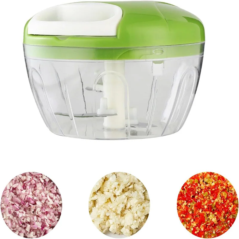 Semi-Automatic Garlic Chopper - Manual Mini Food Processor for Garlic Ginger Chili and Vegetable Chopping
Semi-Automatic Garlic Chopper - Manual Mini Food Processor for Garlic Ginger Chili and Vegetable Chopping