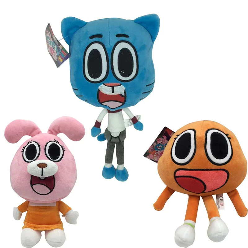 Cartoon Amazing World Gumball Darwin Anais Plush Toys Cat Bunny Stuffed Doll For Children Fans Gift
Cartoon Amazing World Gumball Darwin Anais Plush Toys Cat Bunny Stuffed Doll For Children Fans Gift