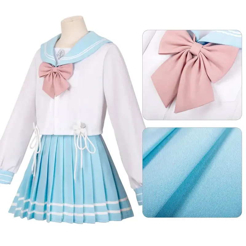 Anime Game Naraka: Bladepoint Cosplay Kurumi Hu Tao Costume Blue JK Uniform Wig for Woman Girls Sexy Kawaii Party Customized
Anime Game Naraka: Bladepoint Cosplay Kurumi Hu Tao Costume Blue JK Uniform Wig for Woman Girls Sexy Kawaii Party Customized