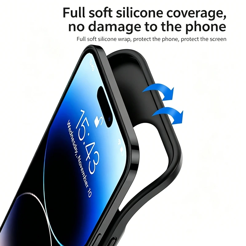 7000mAh Battery Case Portable Rechargeable Phone Soft Case Power Bank Back Clip Battery Power Bank Compatible with Apple
7000mAh Battery Case Portable Rechargeable Phone Soft Case Power Bank Back Clip Battery Power Bank Compatible with Apple