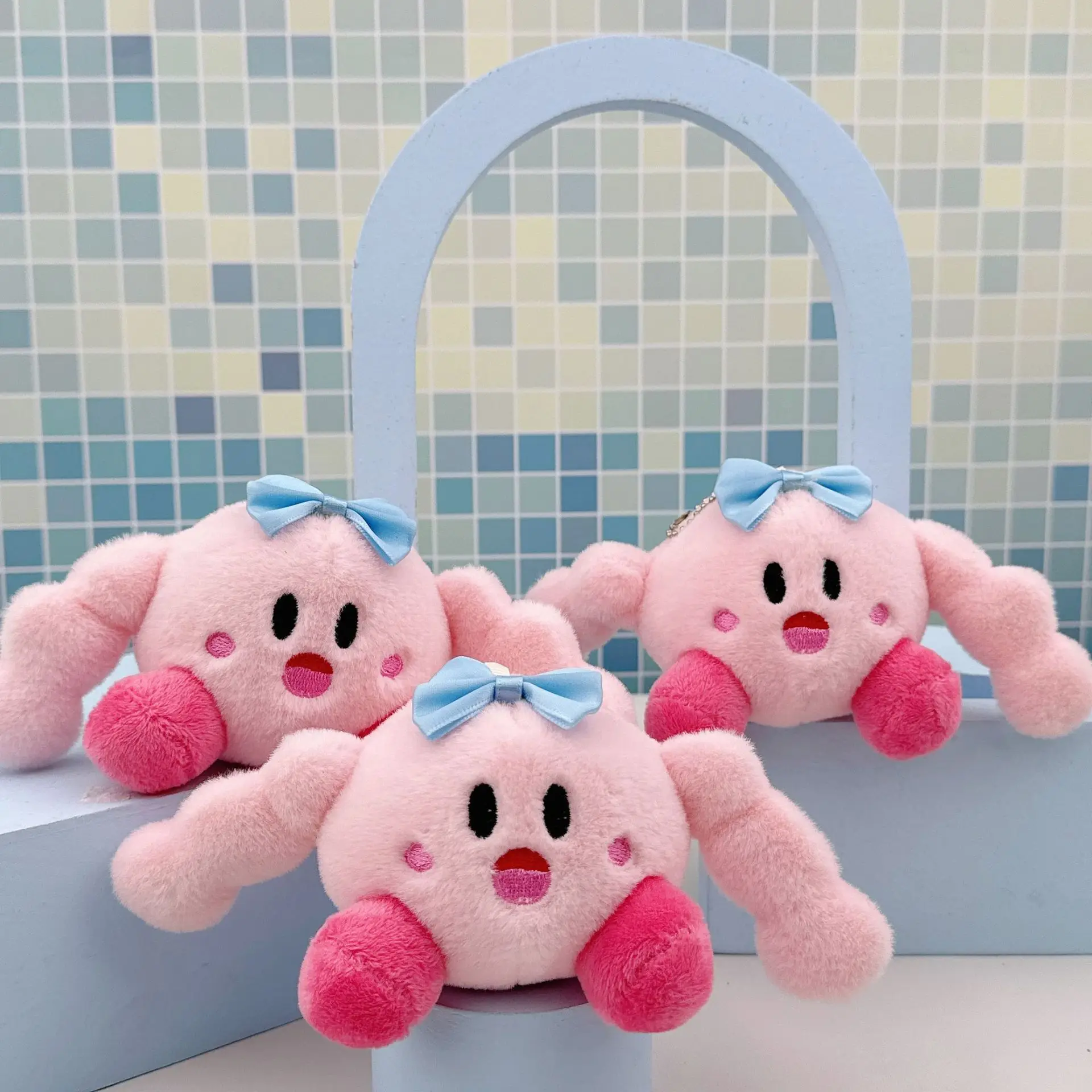 Kawaii Kirby Plush Keychain Muscular Arm Style Soft Comfortable Plush Doll Pendant for Children Decor Backpack Accessories Gifts
Kawaii Kirby Plush Keychain Muscular Arm Style Soft Comfortable Plush Doll Pendant for Children Decor Backpack Accessories Gifts