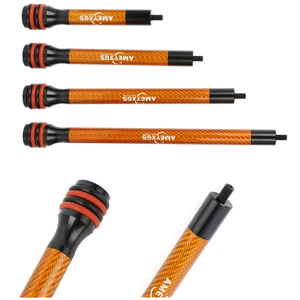 Carbon Fiber Archery Bow Stabilizer Rod 6 8 10 12 Inch Vibration Dampener OD 20mm Compound Recurve Bow Hunting Shooting Target
Carbon Fiber Archery Bow Stabilizer Rod 6 8 10 12 Inch Vibration Dampener OD 20mm Compound Recurve Bow Hunting Shooting Target