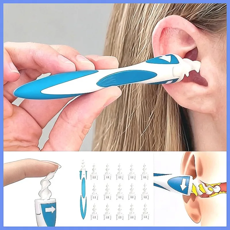 Portable Silicone 16 Pcs Ear Cleaning Tools Tools Ear Scoop Cleaning Ear Wax Soft Spiral Beauty Care Gadget Personal Hygiene
Portable Silicone 16 Pcs Ear Cleaning Tools Tools Ear Scoop Cleaning Ear Wax Soft Spiral Beauty Care Gadget Personal Hygiene
