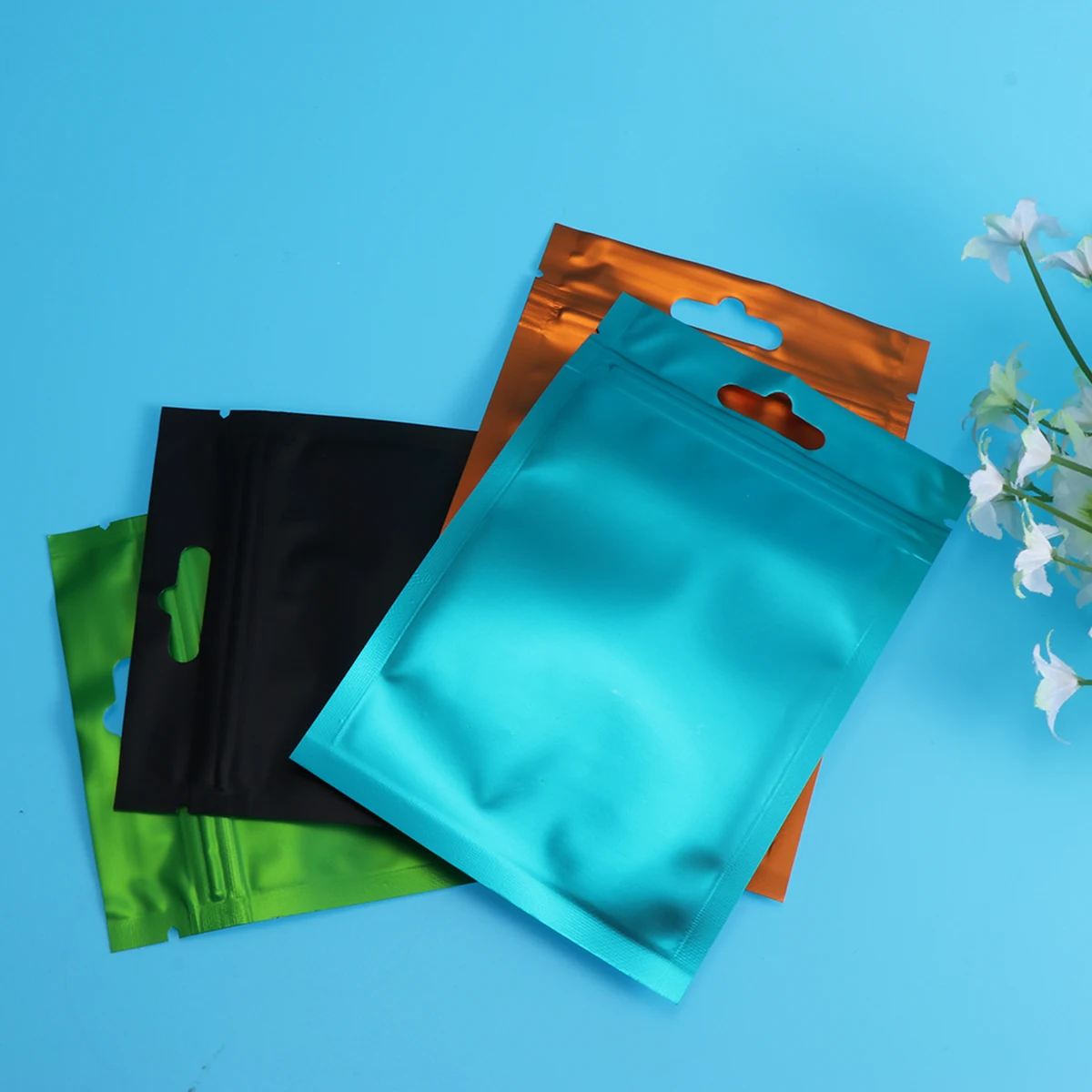 200pcs y Packaging Bag Durable Food Bags Resealable Zipper Foil Storage Suitable Foil Food Bag Coffee Beans Nuts Tea
200pcs y Packaging Bag Durable Food Bags Resealable Zipper Foil Storage Suitable Foil Food Bag Coffee Beans Nuts Tea