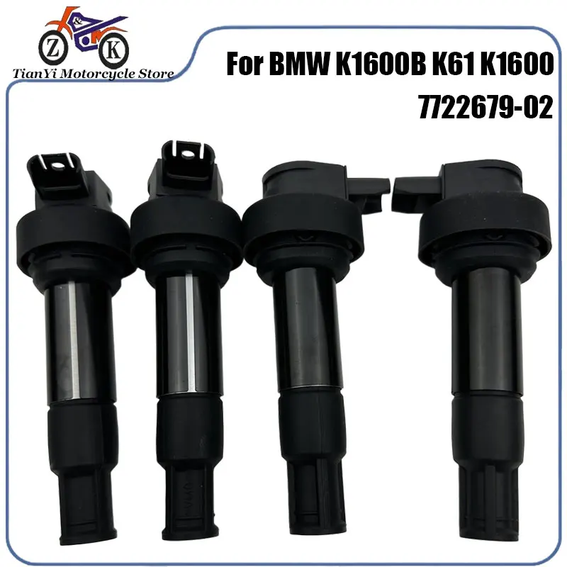 EFI Ignition Coils For BMW K1600B K61 K1600 Bagger 2017-2023 K48 K1600GT K1600GTL 2011-2021 7722679-02 Motorcycle Ignition Coil
EFI Ignition Coils For BMW K1600B K61 K1600 Bagger 2017-2023 K48 K1600GT K1600GTL 2011-2021 7722679-02 Motorcycle Ignition Coil