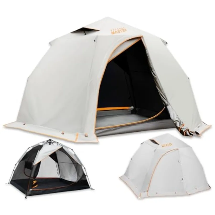 2 Person Camping Tent, 4 Seasons Lightweight Backpacking Canopy, Waterproof and Weatherproof Sun Shelter, Double Layer Outdoor
2 Person Camping Tent, 4 Seasons Lightweight Backpacking Canopy, Waterproof and Weatherproof Sun Shelter, Double Layer Outdoor
