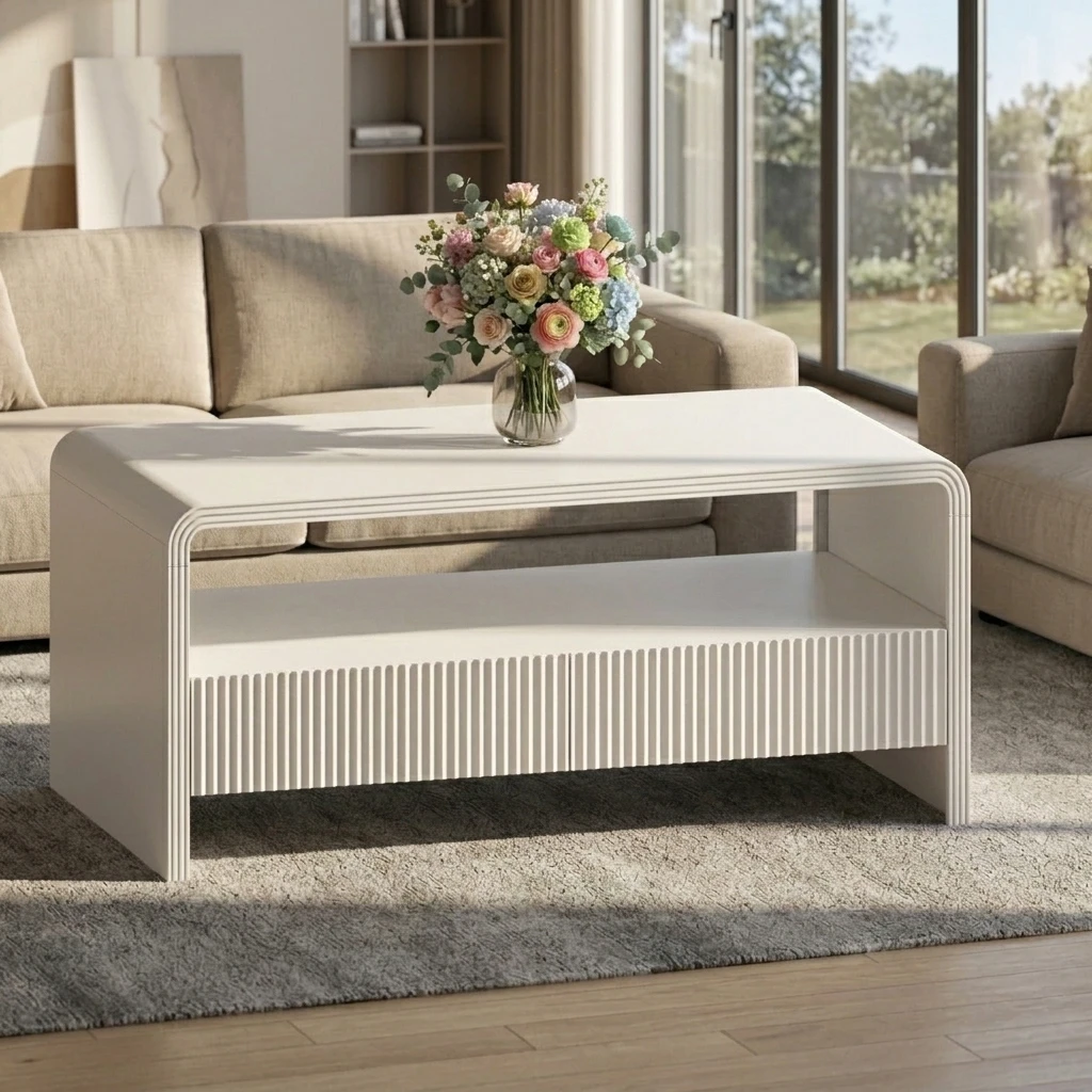 xx-Modern Simple Design 3 Layers Light Color Center Table Wooden Coffee Table for Living Room^
xx-Modern Simple Design 3 Layers Light Color Center Table Wooden Coffee Table for Living Room^