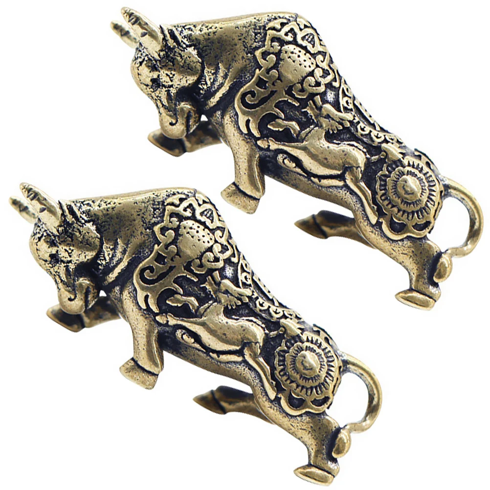 2 Pcs Brass Bull Keychain Golden Fashion Creative Bag Hangings Ring Pendant Decorative Keyring Exquisite Workmanship Perfect
2 Pcs Brass Bull Keychain Golden Fashion Creative Bag Hangings Ring Pendant Decorative Keyring Exquisite Workmanship Perfect