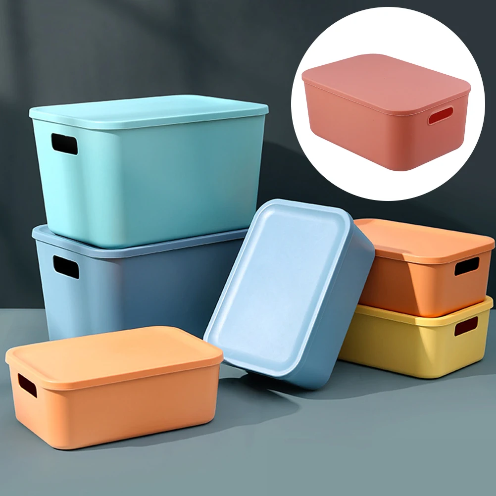 Plastic Storage Box Countertop Bathroom Organizer With Lid For Home Office Saving Space Smooth Surface
Plastic Storage Box Countertop Bathroom Organizer With Lid For Home Office Saving Space Smooth Surface