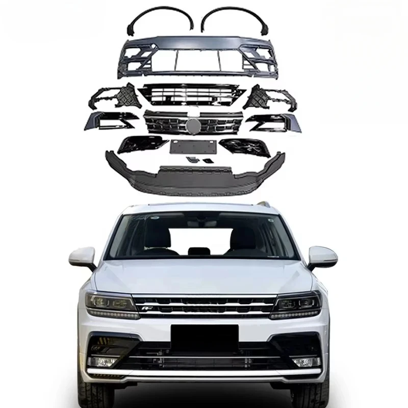 CLY Car Bumpers Tiguan Change to R-Line Body Kits Front Car Bumper With Grill Front Wheel Arch
CLY Car Bumpers Tiguan Change to R-Line Body Kits Front Car Bumper With Grill Front Wheel Arch