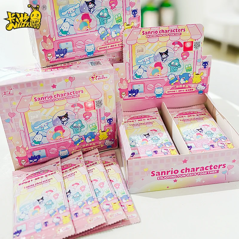 Genuine KAYOU Sanrio Card Vol.2 Honey Dream Chapter Fun Movie Pack Sanrio Family Anime Collectible Cards Toys Gifts
Genuine KAYOU Sanrio Card Vol.2 Honey Dream Chapter Fun Movie Pack Sanrio Family Anime Collectible Cards Toys Gifts