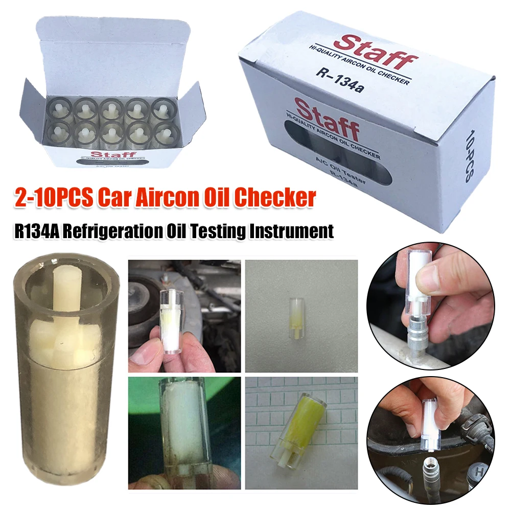 Auto Air Conditioning System Oil Tester R134A Refrigeration Oil Testing Instrument A/C Oil Tester
Auto Air Conditioning System Oil Tester R134A Refrigeration Oil Testing Instrument A/C Oil Tester