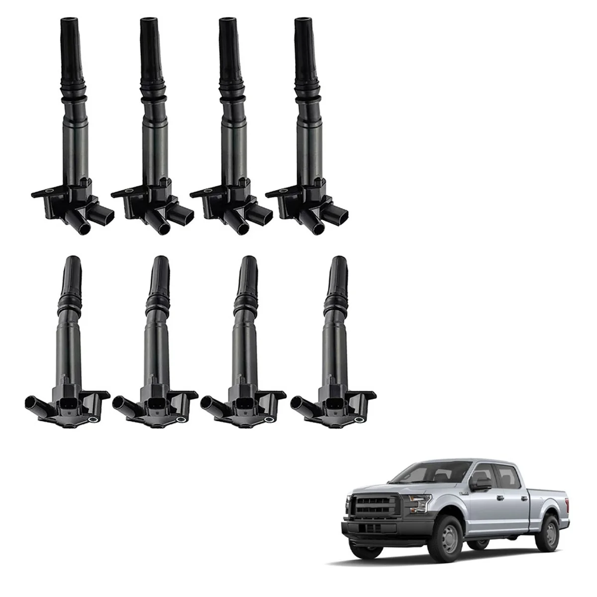8Pcs Car Engine Ignition Coil Set 610-00184R, AL3E12029AC, UF631 for Truck, F250 Super Duty Truck 6.2L V8
8Pcs Car Engine Ignition Coil Set 610-00184R, AL3E12029AC, UF631 for Truck, F250 Super Duty Truck 6.2L V8