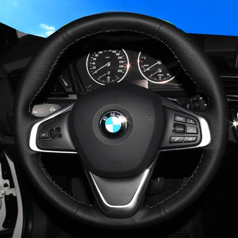 Для BMW f45 f46 x1 f48 2015 2016 2017-2019 x2 f39 2018-2019 прошитый вручную черный чехол на руль из натуральной кожи
Для BMW f45 f46 x1 f48 2015 2016 2017-2019 x2 f39 2018-2019 прошитый вручную черный чехол на руль из натуральной кожи