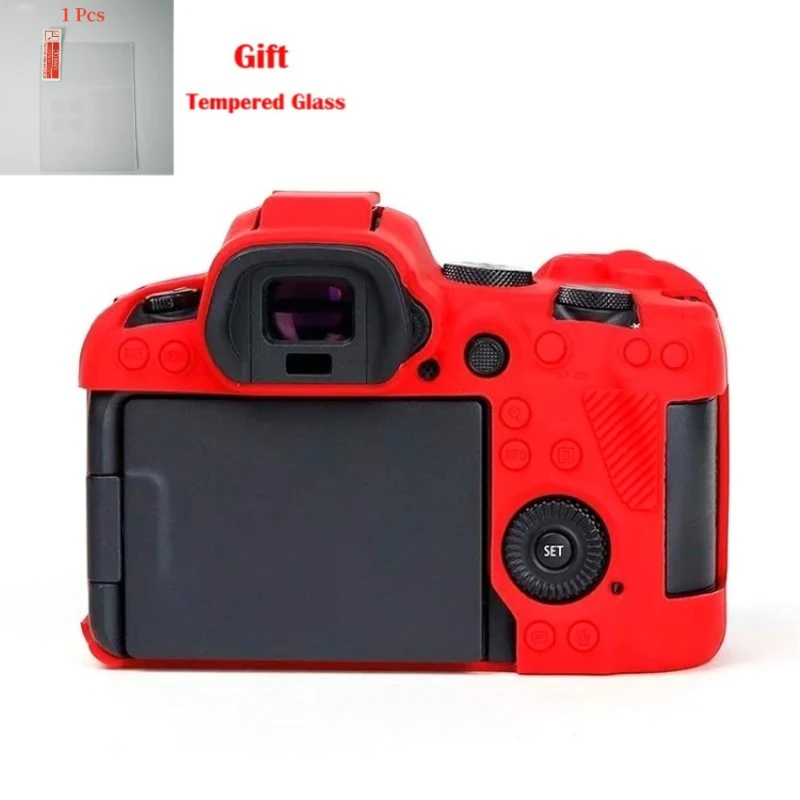 Silicone case, For Canon EOS R6 camera bag r6 photography protective case, soft case bag + free tempered film
Silicone case, For Canon EOS R6 camera bag r6 photography protective case, soft case bag + free tempered film