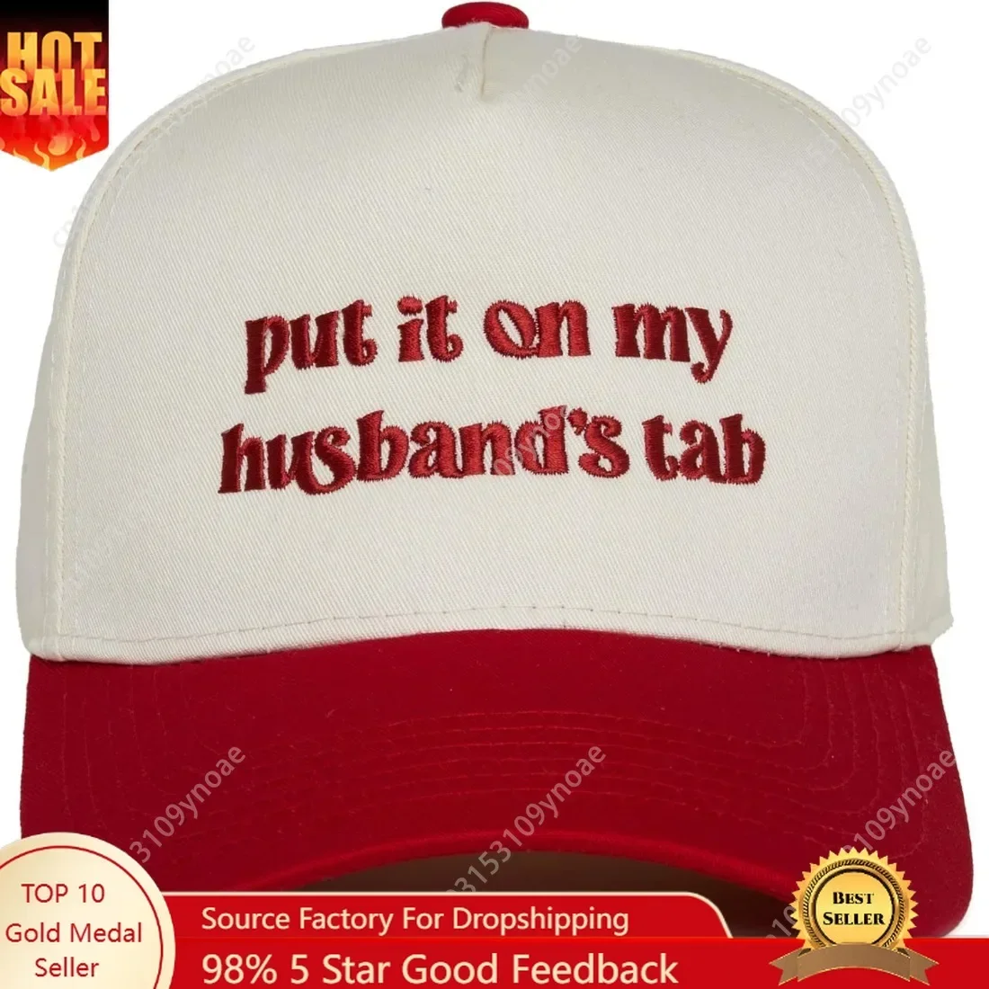 Put It on My Husband's Tab Vintage Embroidered Baseball Cap Snapback Hats Cotton Man Women Dad Trucker Hat Outdoor Adjustable
Put It on My Husband's Tab Vintage Embroidered Baseball Cap Snapback Hats Cotton Man Women Dad Trucker Hat Outdoor Adjustable