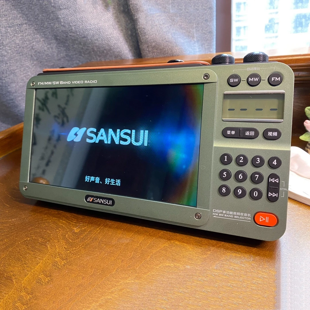 Sansui F50/F51 Full Band FM AM SW Radio Speaker Portable Bluetooth HD Video Player TF USB AUX Rechargeable Retro Audio Speakers
Sansui F50/F51 Full Band FM AM SW Radio Speaker Portable Bluetooth HD Video Player TF USB AUX Rechargeable Retro Audio Speakers