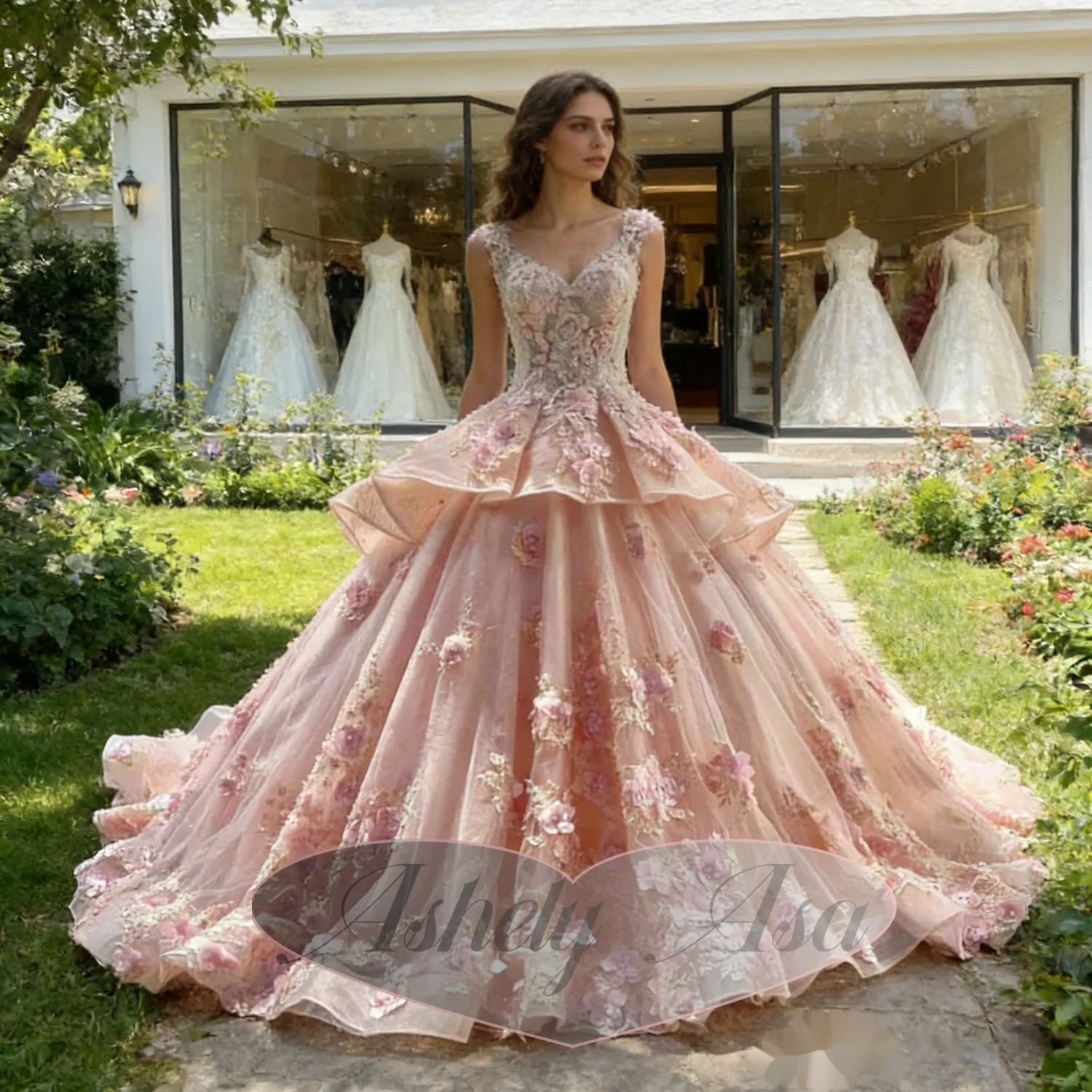 Customized Luxury Sweet 16 Dresses For Prom Party O-Neck Applique Hollow Back Vestido De 15 Anos Women Pageant Occasion Gown
Customized Luxury Sweet 16 Dresses For Prom Party O-Neck Applique Hollow Back Vestido De 15 Anos Women Pageant Occasion Gown