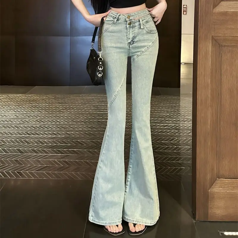 Women's High Waist Light Blue Flare Jeans 2026 New Petite Stretchy Denim Pants Slimming Bootcut Trousers Dopamine Fashion
Women's High Waist Light Blue Flare Jeans 2026 New Petite Stretchy Denim Pants Slimming Bootcut Trousers Dopamine Fashion