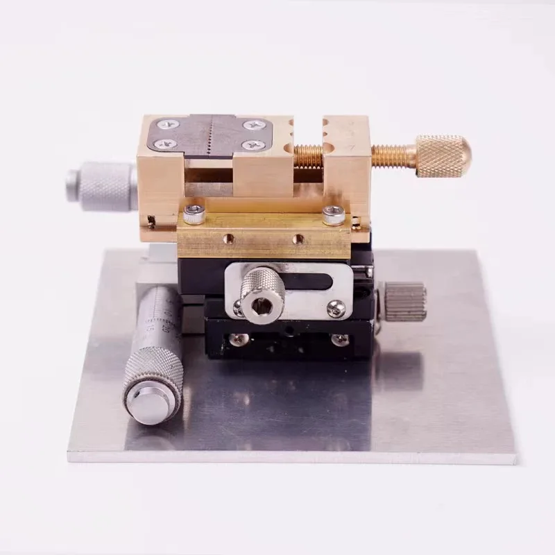 XY Axis Linear Stage Fine-tuning Frame, Precision Measurement Manual Displacement stage, Minimum scale: 0.01mm Accuracy: 0.01
XY Axis Linear Stage Fine-tuning Frame, Precision Measurement Manual Displacement stage, Minimum scale: 0.01mm Accuracy: 0.01